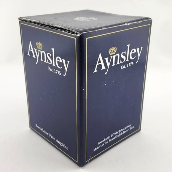 Aynsley Wild Tudor Teddy Bear Figurine English Fine Bone China Original With Box - Picture 7 of 14